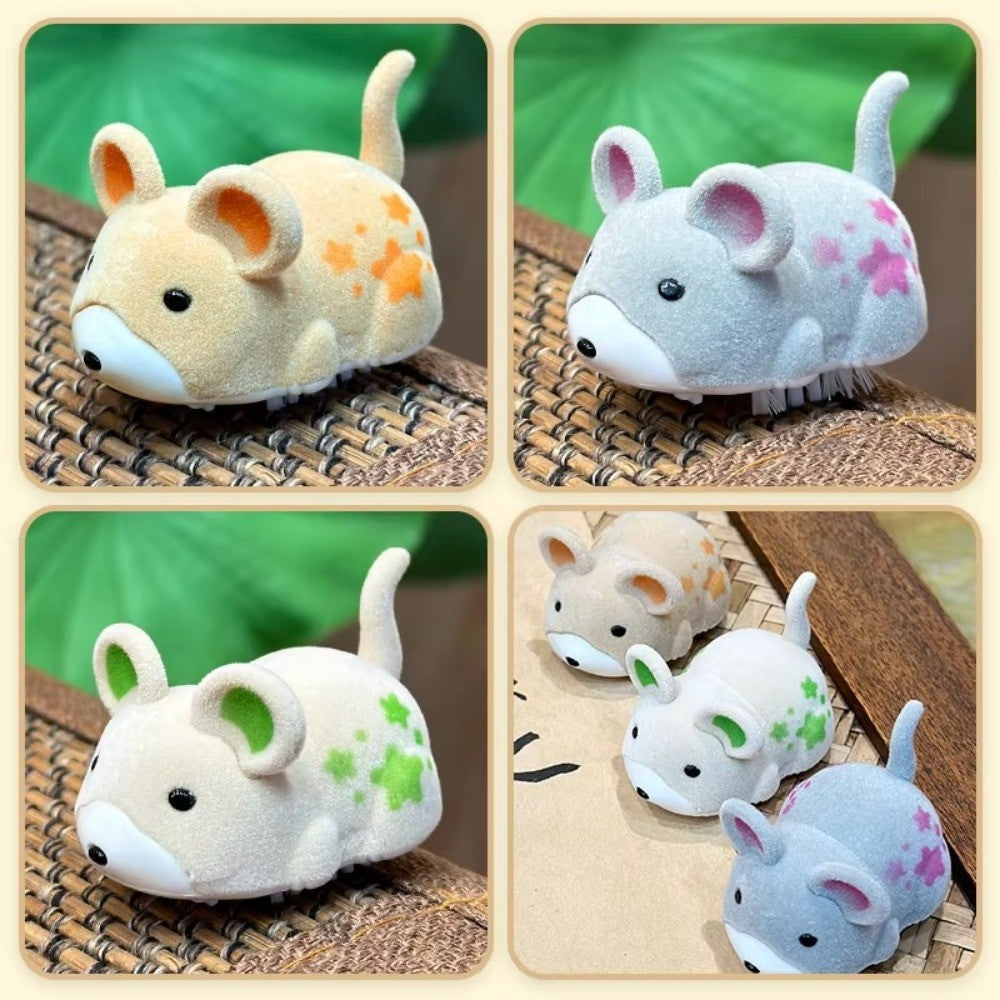 Plush wiggling sound mouse cat toy, additional product photo, Kept in Print
